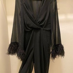 Black long romper